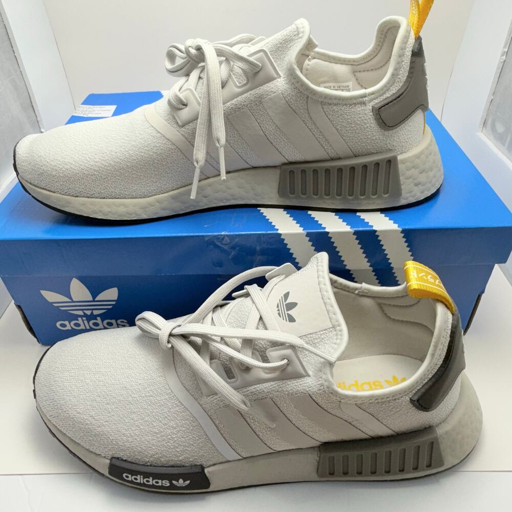 Adidas NMD_R1 Athletic Shoes, Grey Legend Ink, Men's Size 12, New in Box